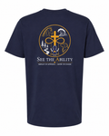 See The Ability™ Navy Logo Embroidery T-Shirt