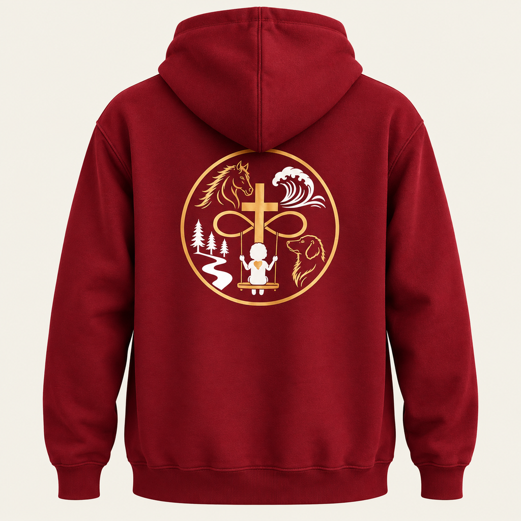 See The Ability™ Signature Burgundy Hoodie