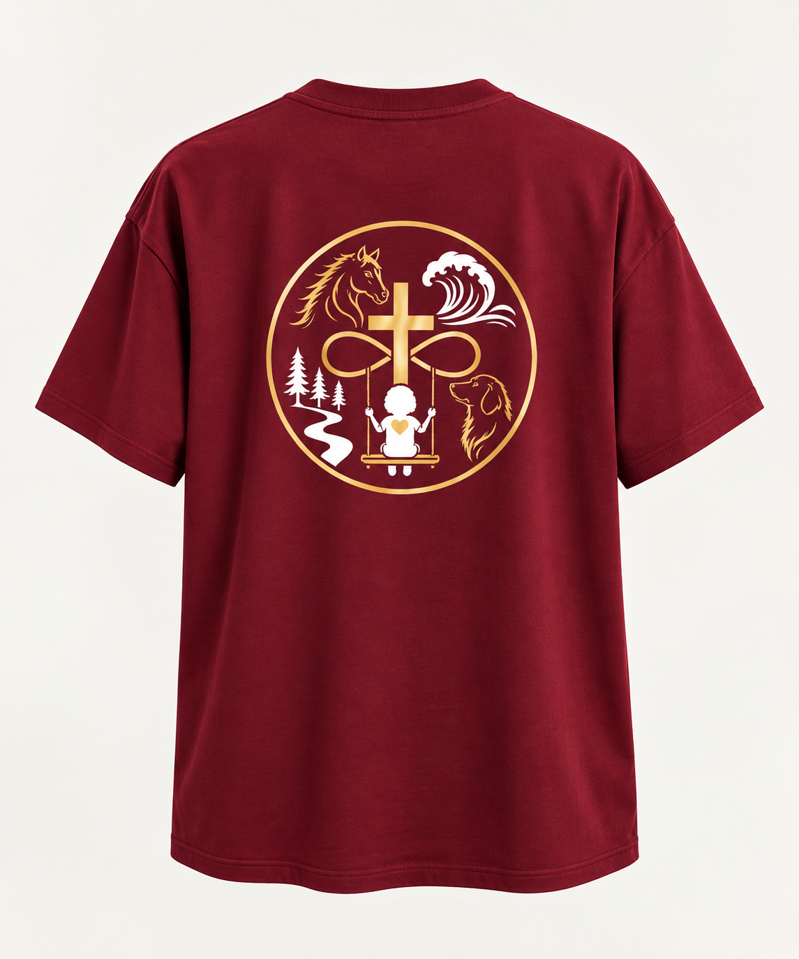 See The Ability™ Signature Burgundy T-Shirt