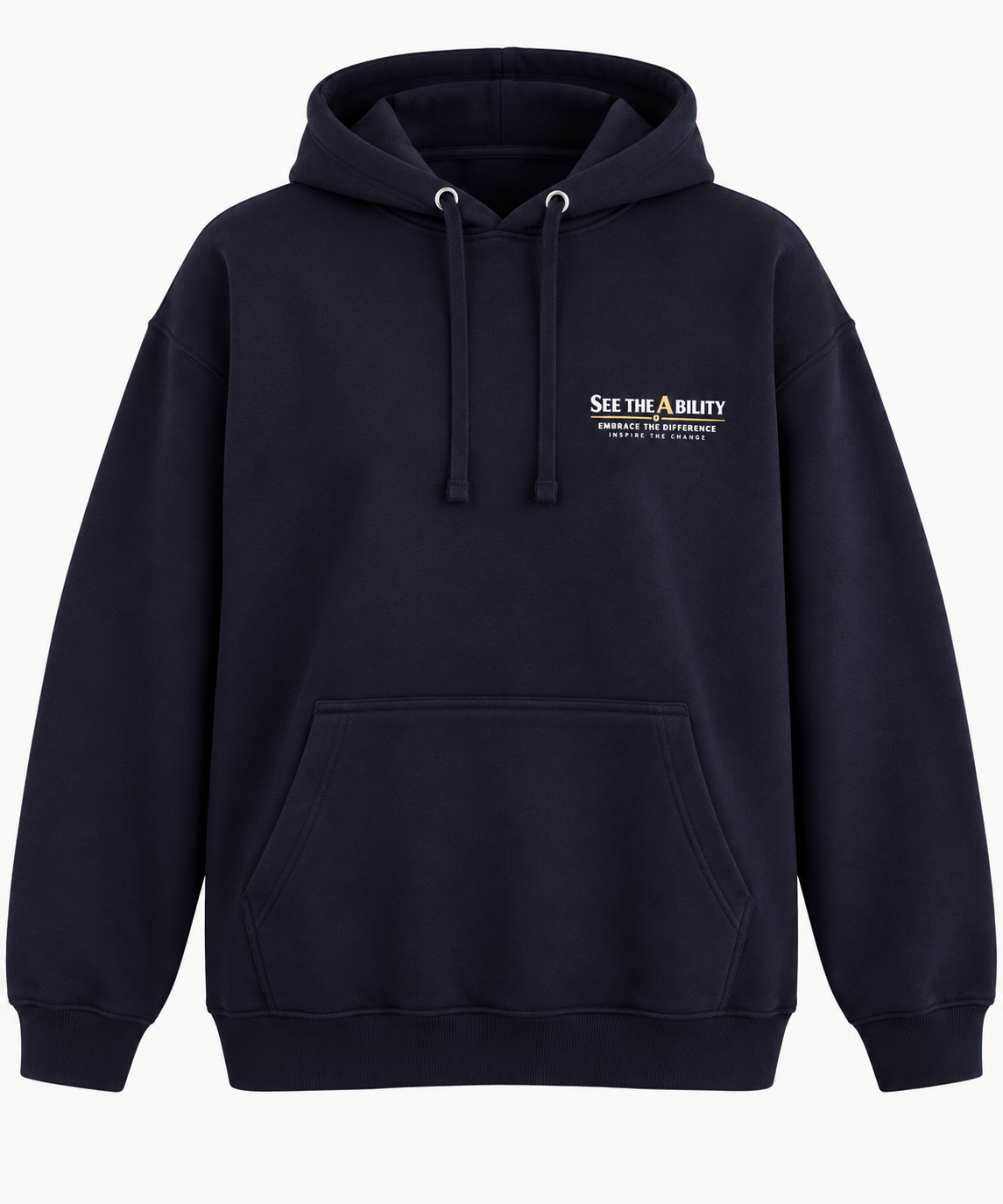 See The Ability™ Signature Navy Hoodie
