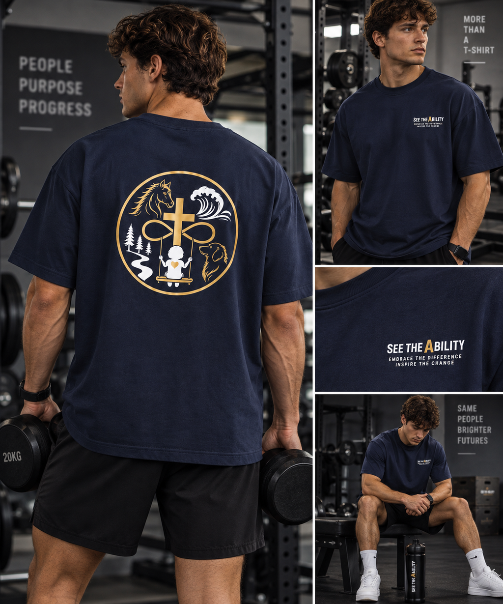 See The Ability™ Signature Navy T-Shirt