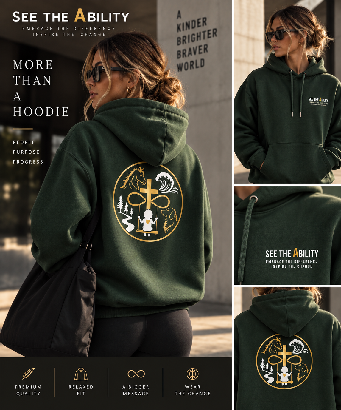 See The Ability Signature Forest Hoodie